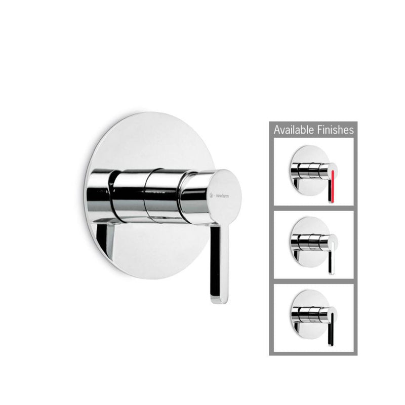 Newform Ergo Wall Mixer Colour - Chrome