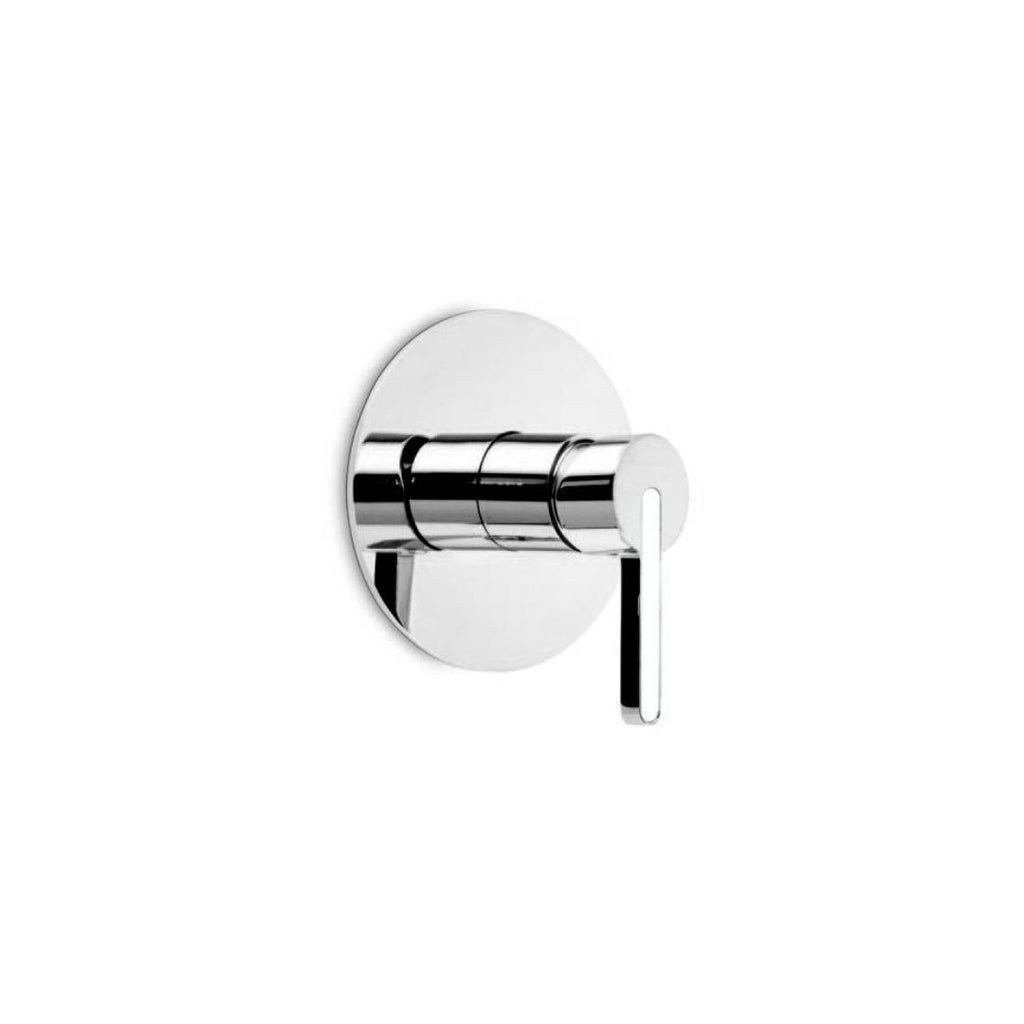 Newform Ergo Wall Mixer - Chrome/White - 65875Q.05.013