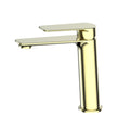 Greens Novi Mid Basin Mixer - Brushed Brass - LF24203555BB