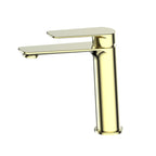 Greens Novi Mid Basin Mixer - Brushed Brass - LF24203555BB