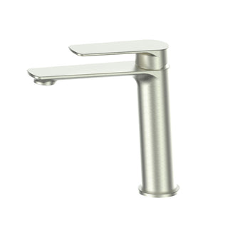 Greens Novi Mid Basin Mixer - Brushed Nickel - LF24203555BN