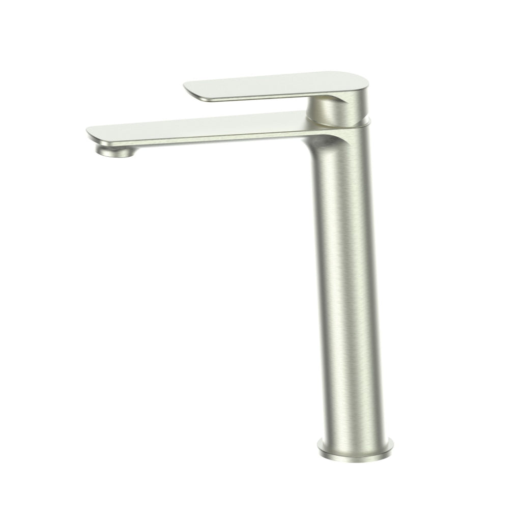 Greens Novi Tall Basin Mixer Lead Free - Brushed Nickel - LF24203556BN