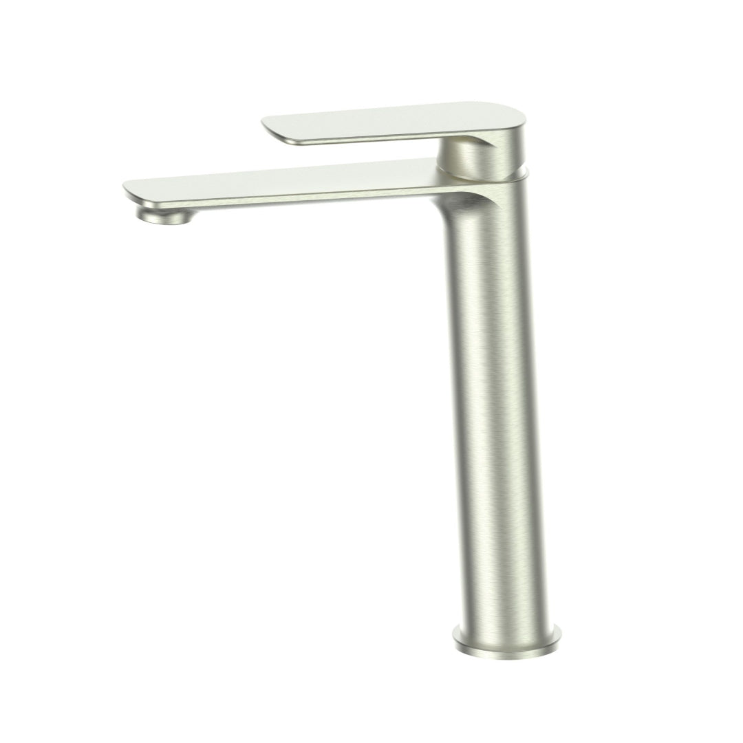 Greens Novi Tall Basin Mixer Lead Free - Brushed Nickel - LF24203556BN