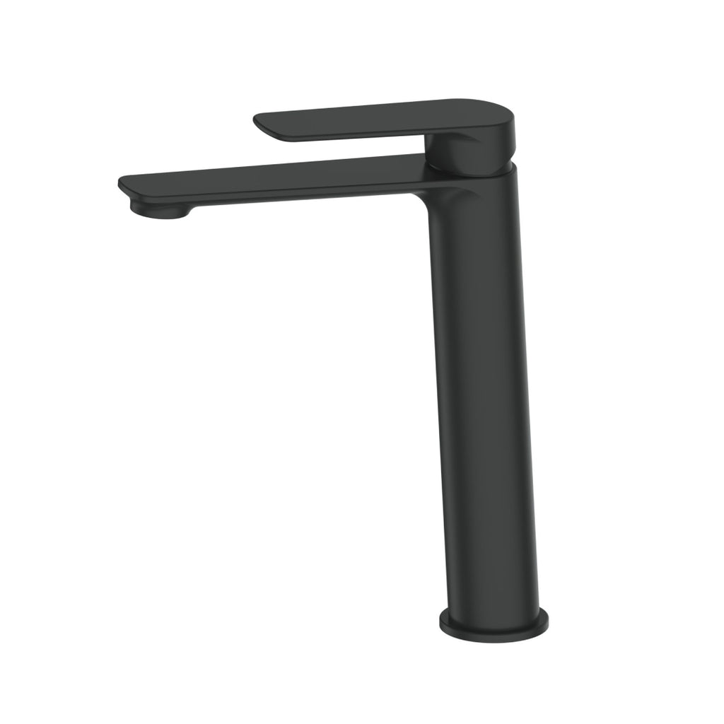Greens Novi Tall Basin Mixer Lead Free - Matte Black - LF24203556MB
