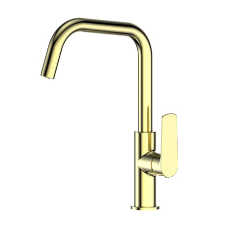 Greens Novi Pull-Down Sink Mixer with Smart Aerator - Brushed Brass