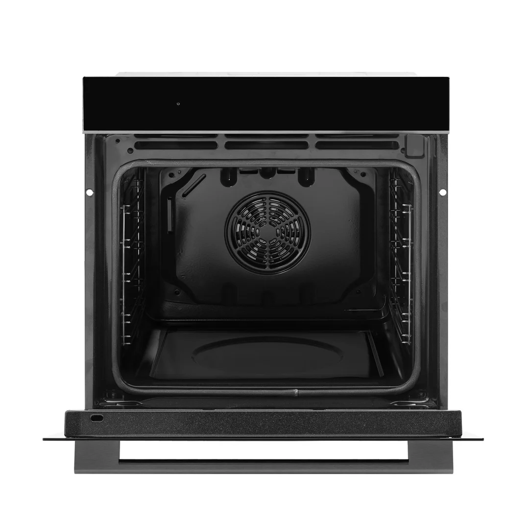 Omega 60cm 16 Function Pyrolytic Oven with AirFry - Midnight OBOP6016AM