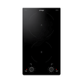 Omega 30cm 2 Zone Ceramic Cooktop with Knob Controls - OCC302KCOM
