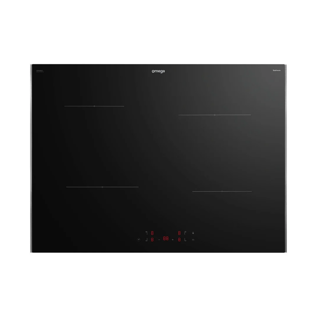 Omega 70cm 4 Zone Ceramic Cooktop with Touch Controls - OCC704TZ