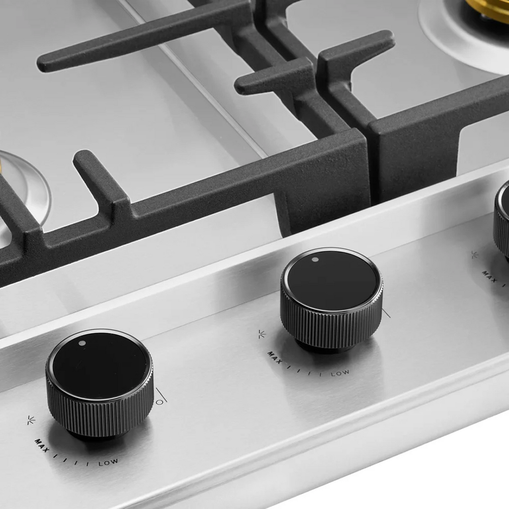 Omega 60cn 4 Burner Gas Cooktop - Stainless Steel OCG604WXCOM