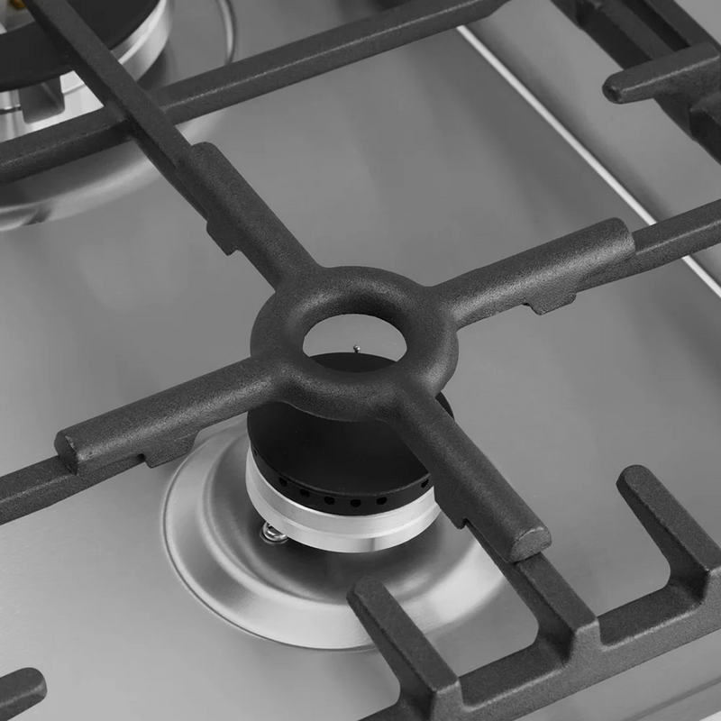 Omega 60cm 4 Burner Gas Cooktop - Stainless Steel OCG604WX