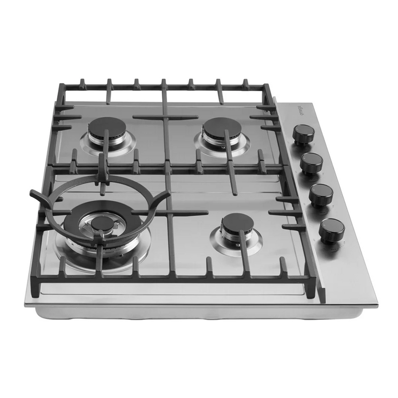 Omega 60cm 4 Burner Gas Cooktop - Stainless Steel OCG604WX