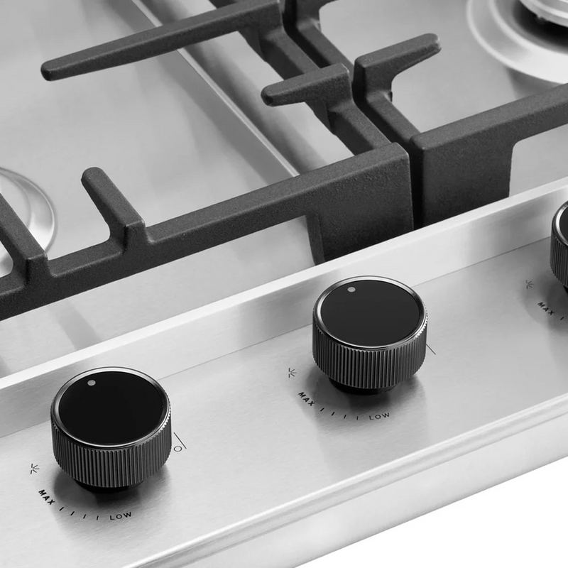 Omega 60cm 4 Burner Gas Cooktop - Stainless Steel OCG604WX