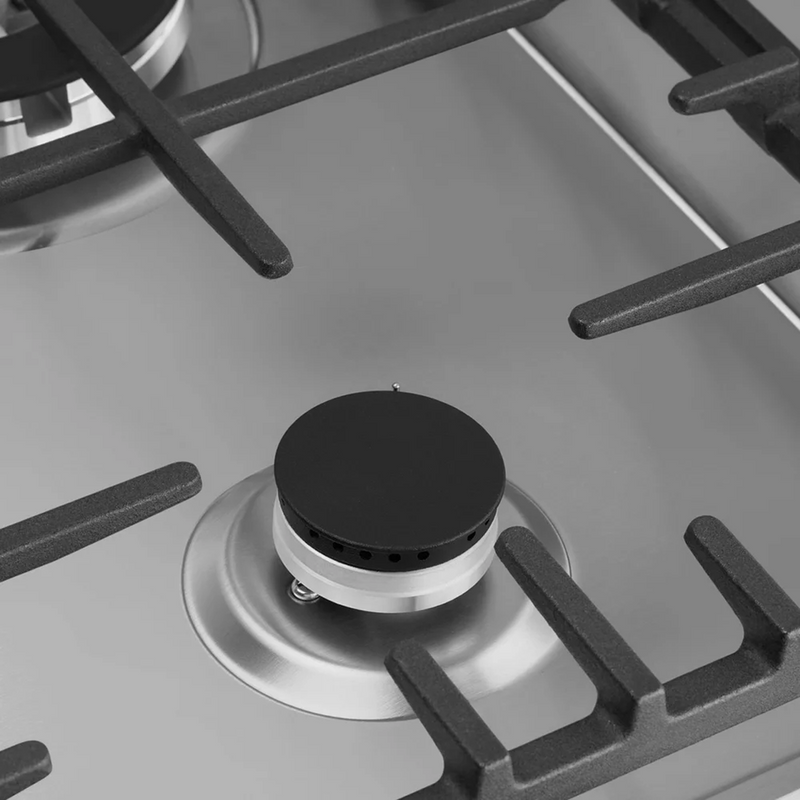 Omega 60cm 4 Burner Gas Cooktop - Stainless Steel OCG604WX