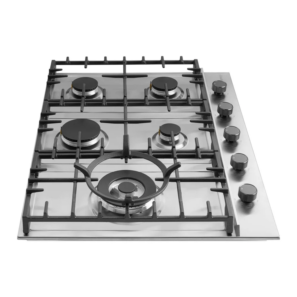 Omega 70cm Gas 5 Burner Cooktop - Stainless Steel OCG705WX