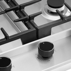 Omega 70cm Gas 5 Burner Cooktop - Stainless Steel OCG705WX