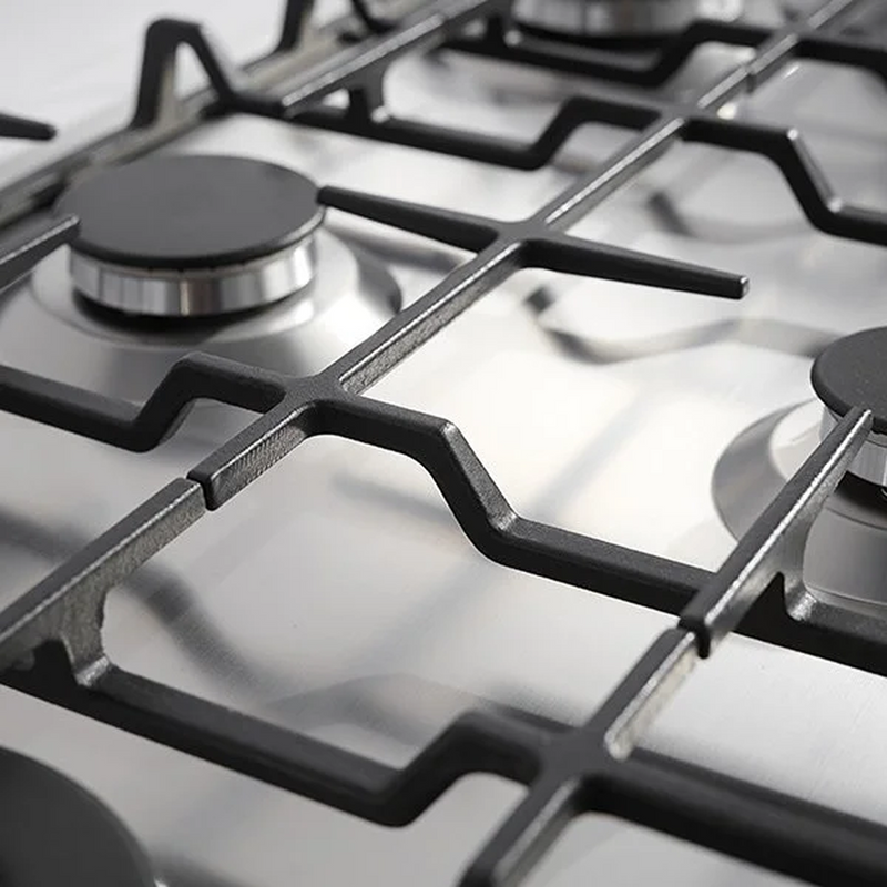 Omega 90cm 5 Burner Gas Cooktop - Stainless Steel OCG95XTGG