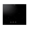 Omega 60cm 3 Zone Induction Cooktop with Knob Controls - OCI603KZCOM