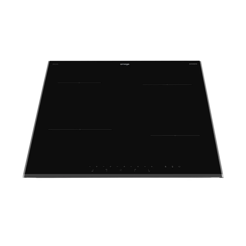 Omega 60cm Induction Cooktop with 10 Amp Power Phasing - OCI604PPTZ