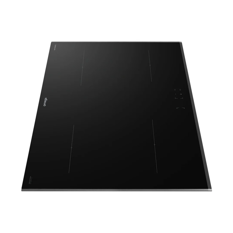 Omega 60cm 4 Zone Induction Touch Control Cooktop - Black Glass OCI604TZ