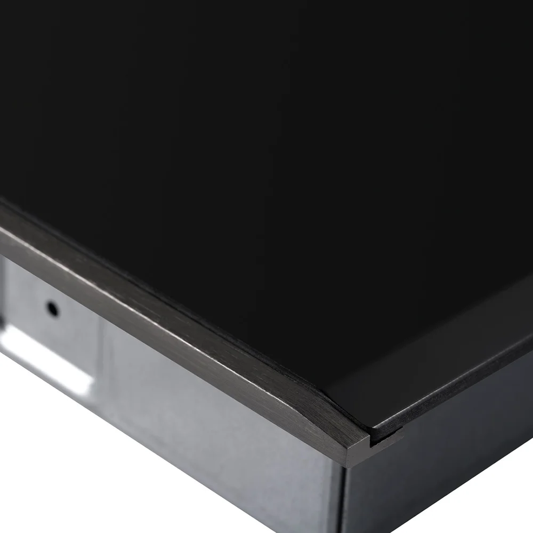 Omega 70cm 4 Zone Induction Cooktop - Ceramic Black Glass OCI704PPTZ