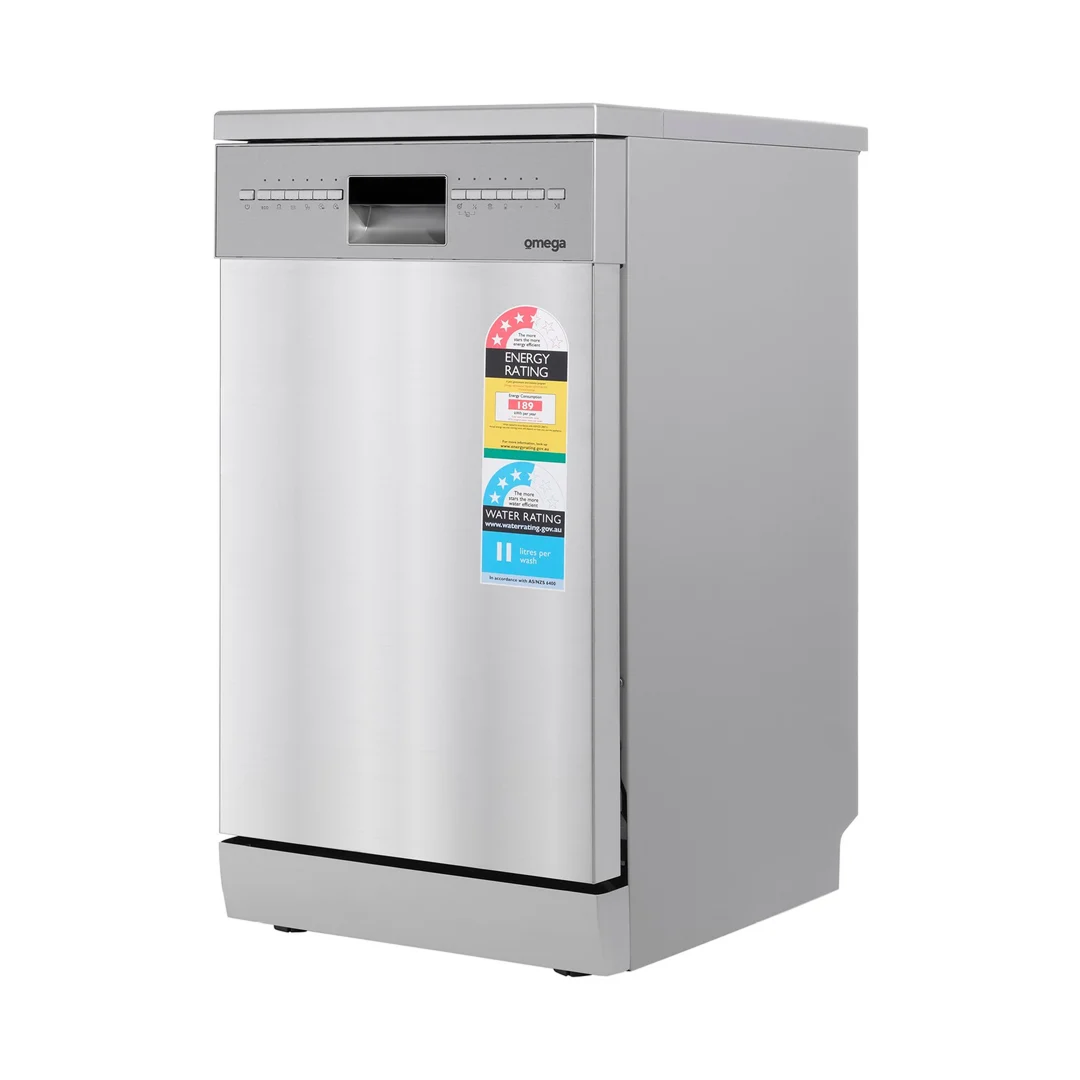 Omega 45cm Compact Freestanding Dishwasher - ODWF4510X