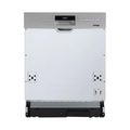 Omega 60cm Semi-Integrated Dishwasher - Stainless Steel ODWIS6015X