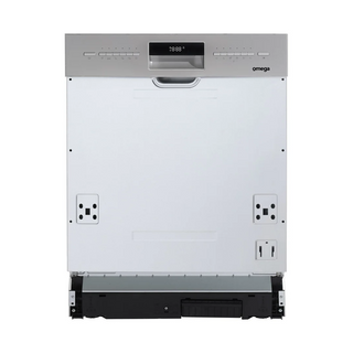 Omega 60cm Semi-Integrated Dishwasher - Stainless Steel ODWIS6015X