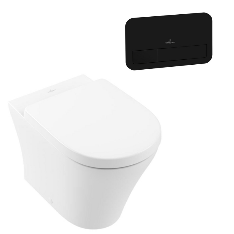 Villeroy & Boch O.Novo Wall Faced Ceramic Plus Toilet Package incl/VB Cistern
