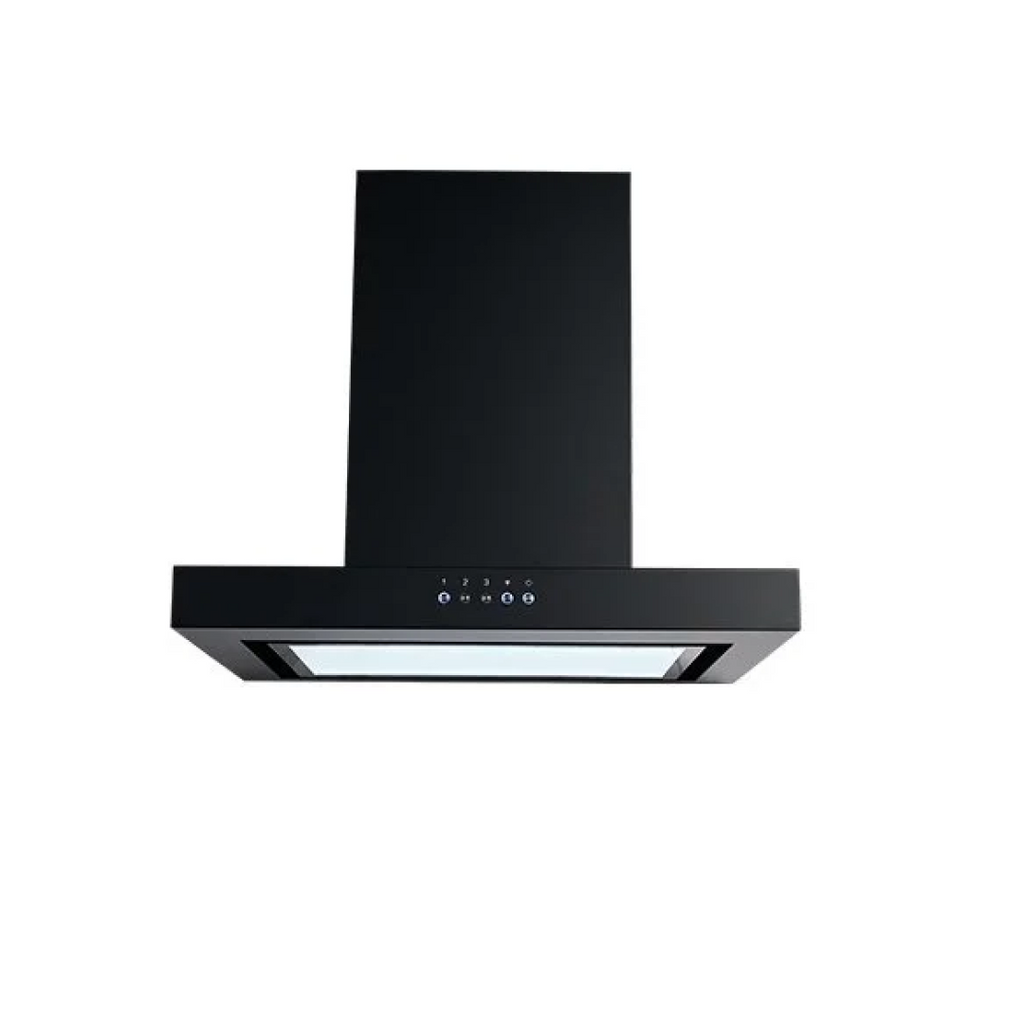 Omega 60cm Canopy Rangehood - Matte Black ORC60MB