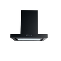 Omega 60cm Canopy Rangehood - Matte Black ORC60MB