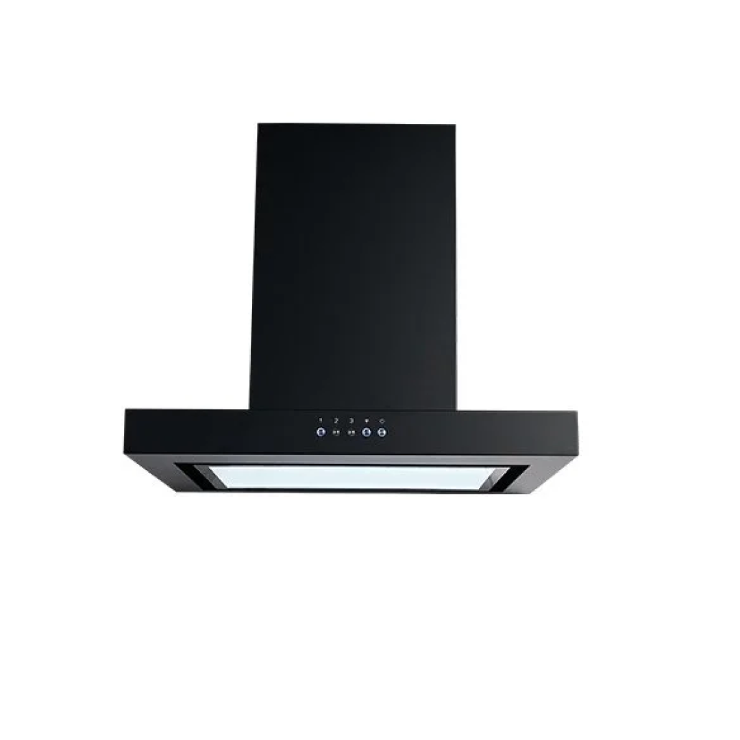 Omega 60cm Canopy Rangehood - Matte Black ORC60MB
