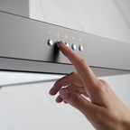 Omega 60cm Canopy Rangehood - Matte Black ORC60MB