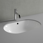 Studio Bagno Ovale 550 Undercounter Basin - Gloss White OVA55