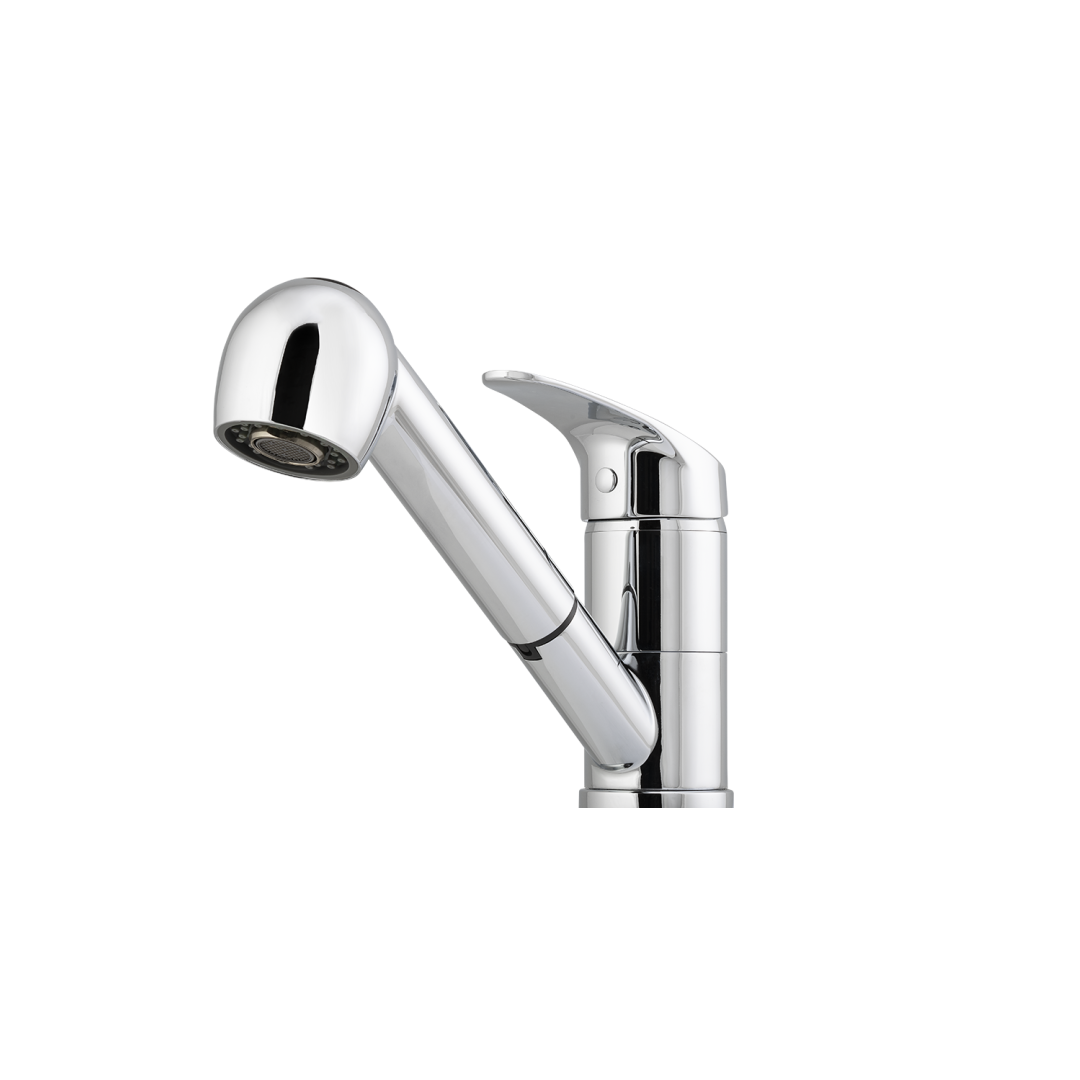 Oliveri London Pull Out Spray Mixer - LF Chrome - LON580FCR-P