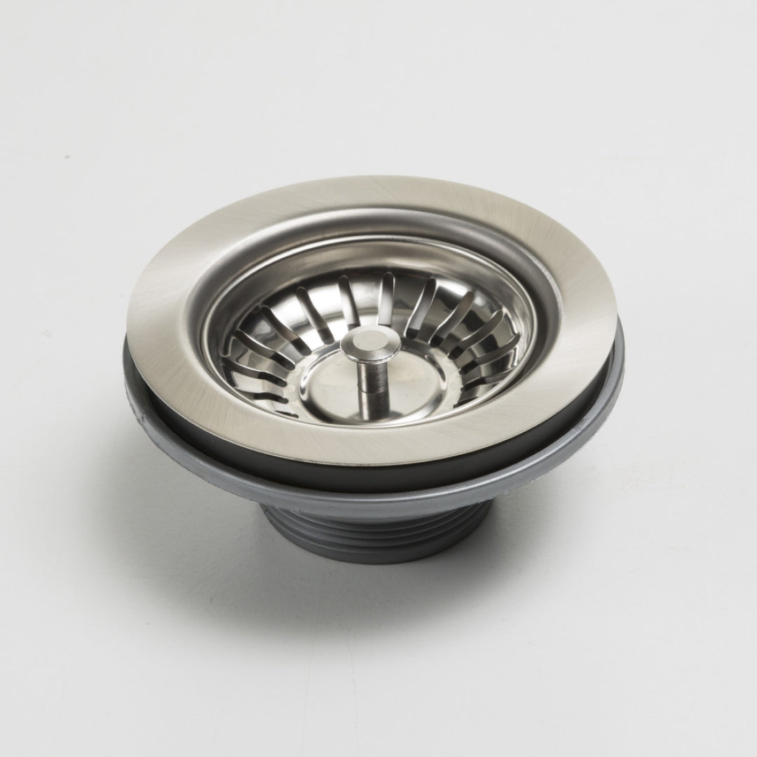 Oliveri Round Basket Waste AC14 Chrome