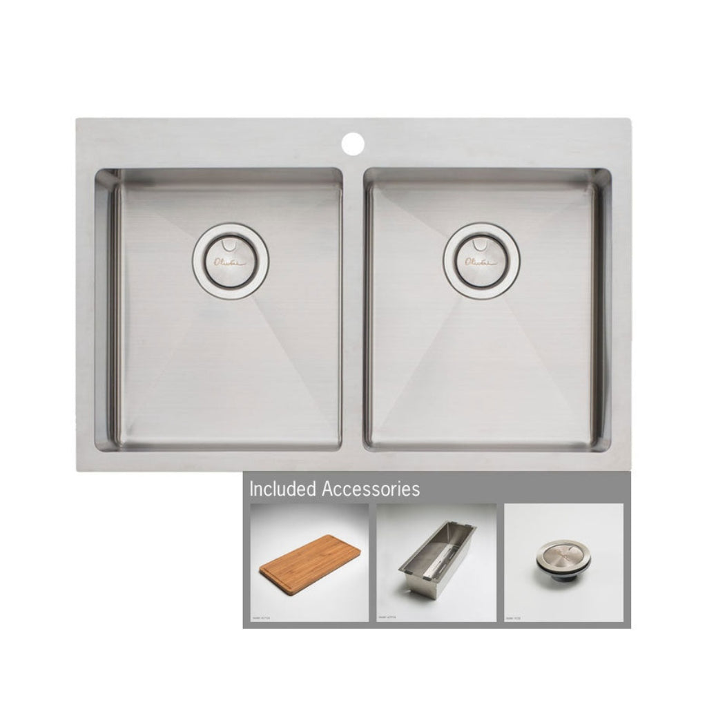 Oliveri Apollo Double Bowl Sink AP1464