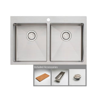 Oliveri Apollo Double Bowl Sink AP1464