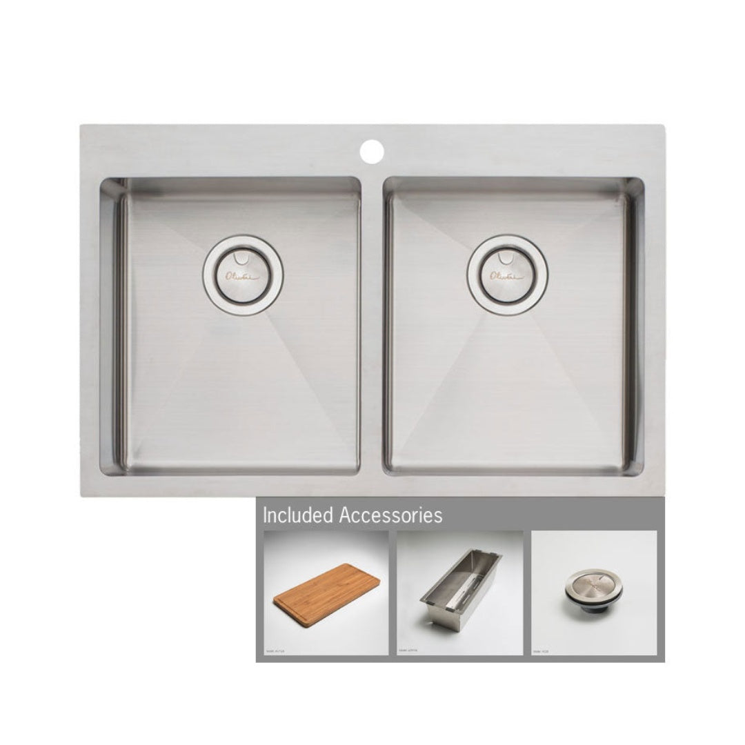 Oliveri Apollo Double Bowl Sink AP1464