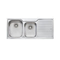 Oliveri Diaz 1 & 3-4 Left Hand Inset Sink & Drainer DZ111 - DZ111 1TH
