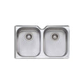 Oliveri Diaz Double Bowl Undermount Sink DZ10U