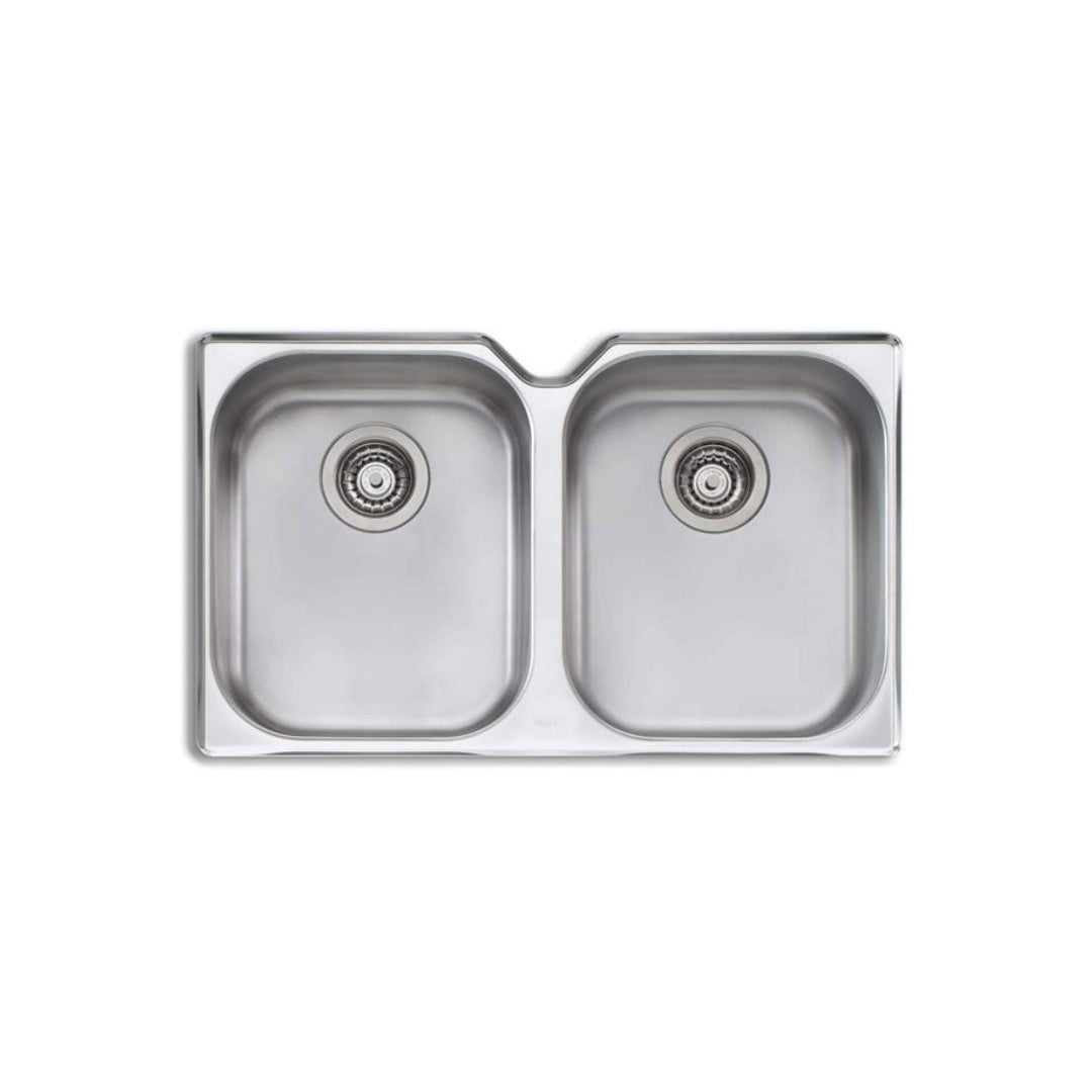 Oliveri Diaz Double Bowl Undermount Sink DZ10U