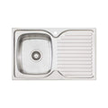 Oliveri Endeavour Left Hand Single Bowl Sink & Drainer EE21 - EE21 1TH