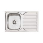 Oliveri Endeavour Left Hand Single Bowl Sink & Drainer EE21 - EE21 1TH