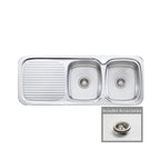 Oliveri LakeLand Right Bowl Sink LL157