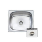Oliveri Laundry 70L Tub TI70 - Right Side Tap Hole - TI70 RTH