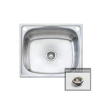 Oliveri Laundry 70L Tub with Rinse Bypass | TI70S