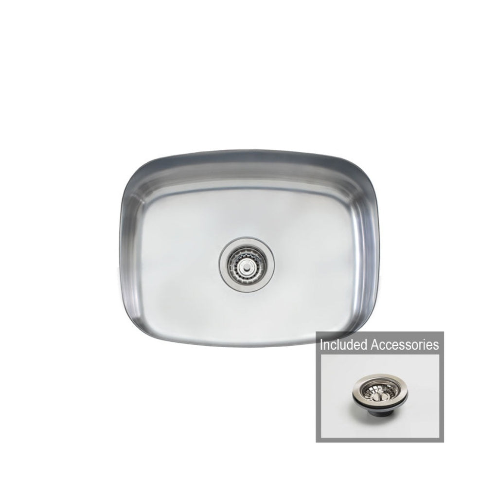 Oliveri Laundry 45L Undermount Sink/Tub DU490U