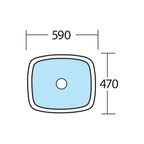 Oliveri Laundry 45L Undermount Sink/Tub DU490U