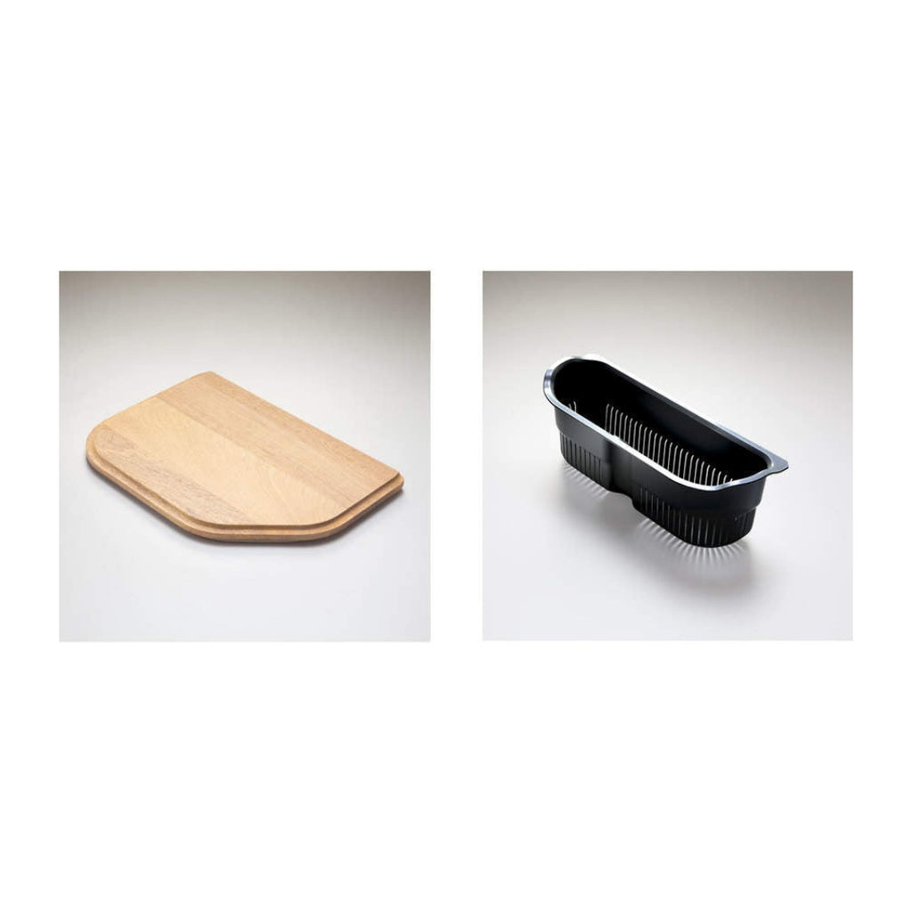 Oliveri Nu-Petite Double Bowl Topmount Sink With Double Drainer - NP653 - NP653 1TH