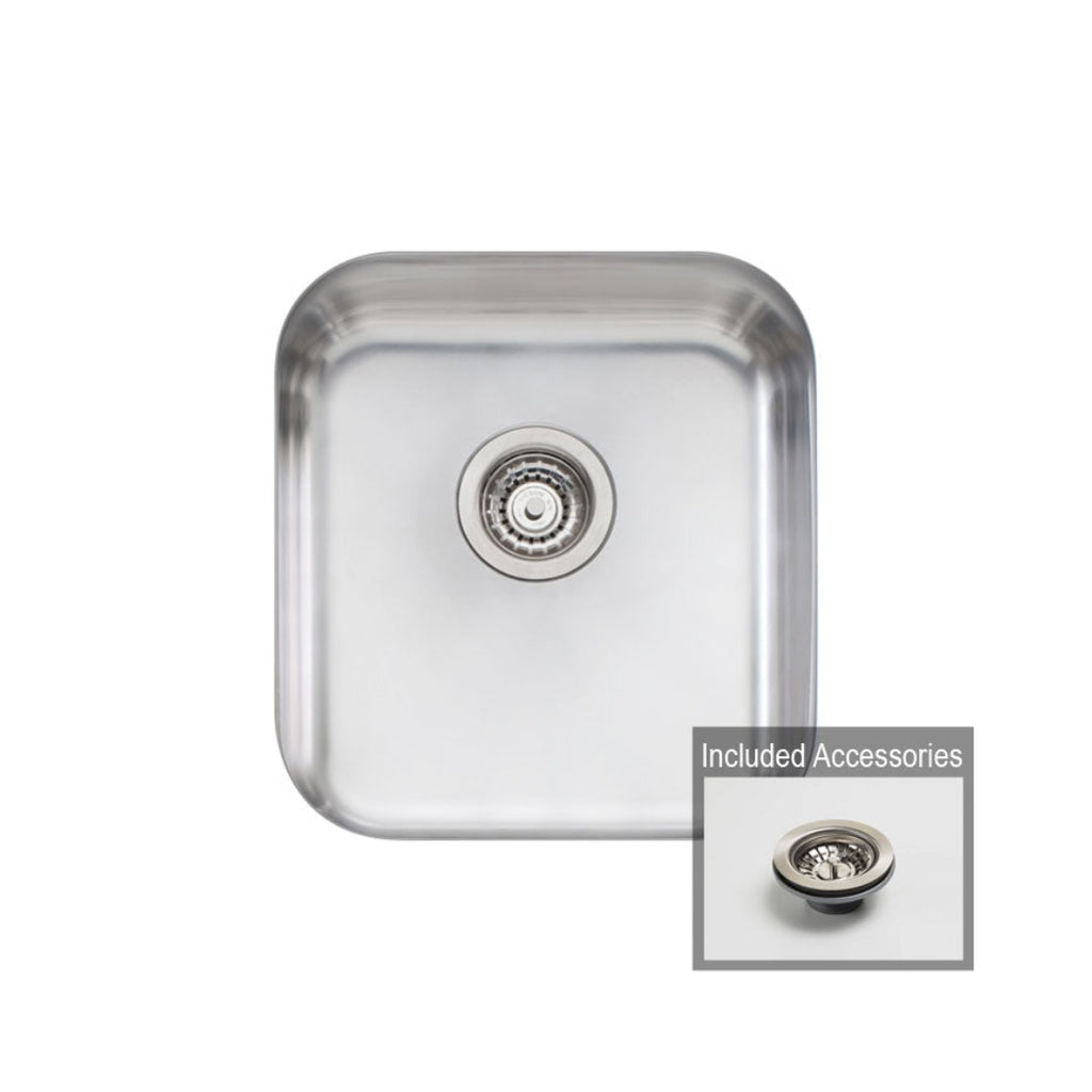 Oliveri Nu-Petite Single Bowl Undermount Sink NP650U